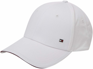 TOMMY HILFIGER Čiapka  námornícka modrá / brusnicová / biela