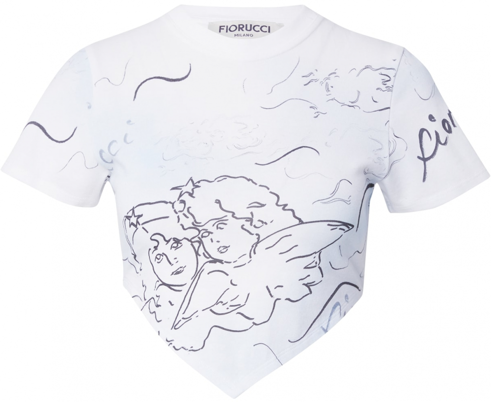 Fiorucci Tričko  čierna / biela