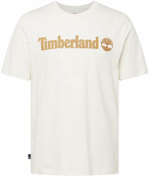 TIMBERLAND Tričko  hnedá / biela