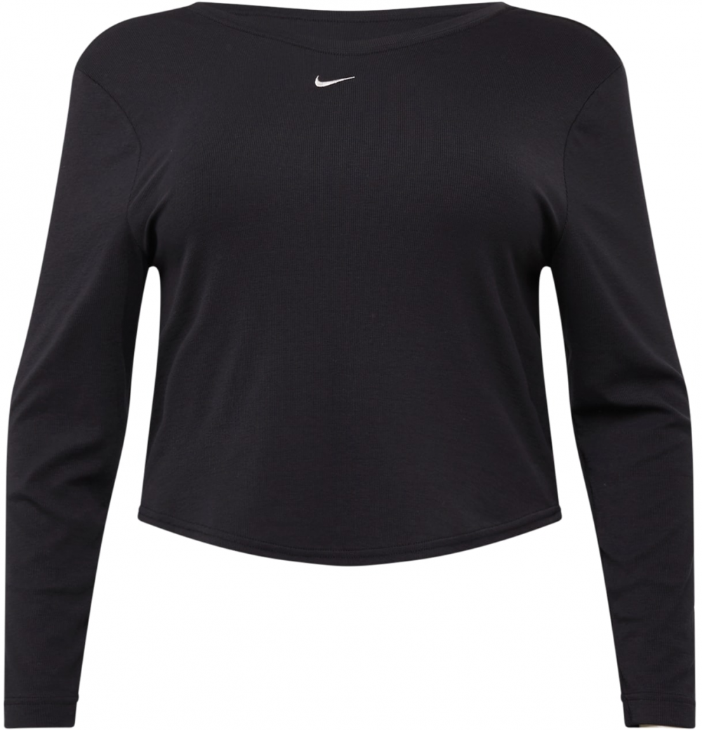 Nike Sportswear Tričko  čierna / biela