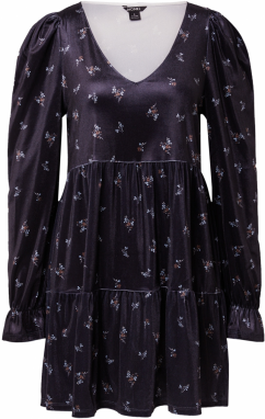 Monki Šaty  námornícka modrá / nebesky modrá / hrdzavo červená