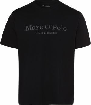 Marc O'Polo Tričko  tmavomodrá / strieborná