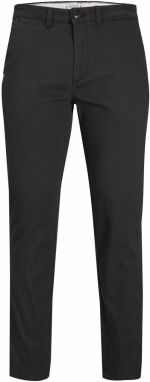 JACK & JONES Chino nohavice 'OLLIE DAVE'  čierna