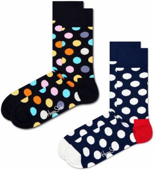Happy Socks Ponožky '2-Pack Big Dot Socks'  zmiešané farby