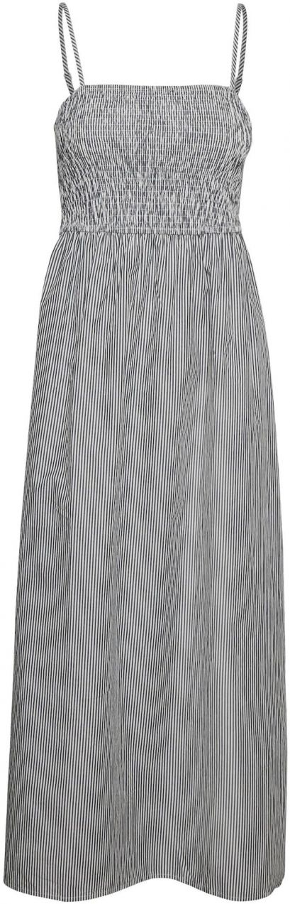 VERO MODA Letné šaty 'Cora'  dymovo modrá / biela