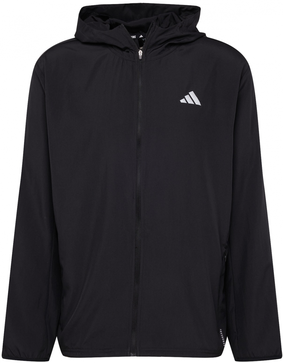 ADIDAS PERFORMANCE Športová bunda 'Run it'  čierna / biela