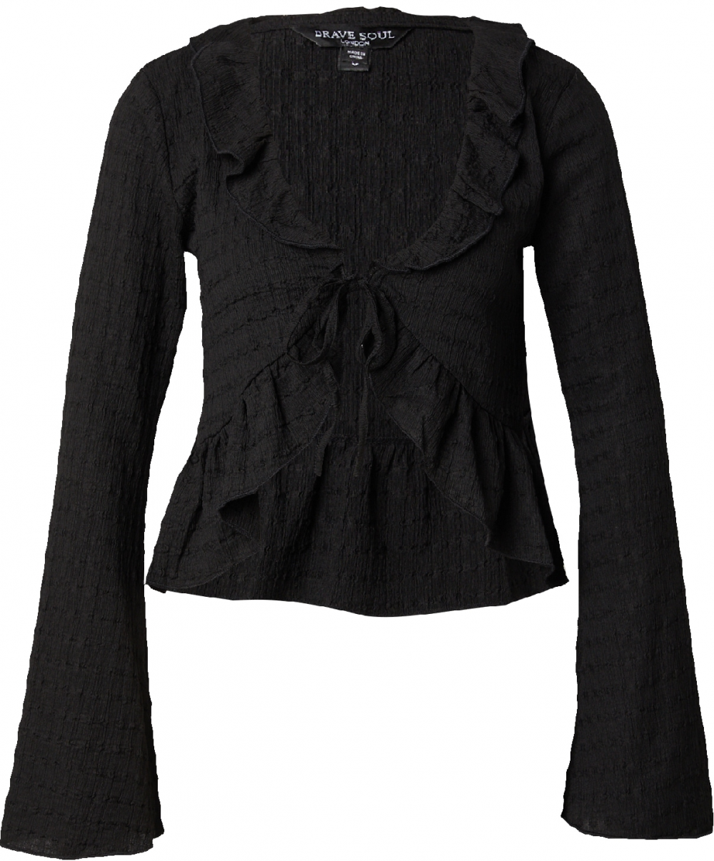 BRAVE SOUL Blúzka  čierna