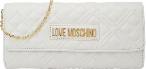 Love Moschino Listová kabelka  zlatá / biela