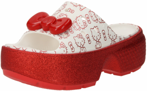 Crocs Dreváky 'Hello Kitty'  červená / biela