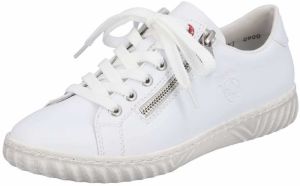 Rieker Šnurovacie topánky  biela