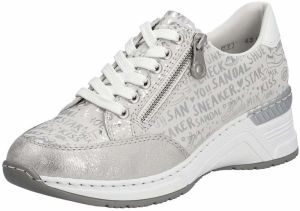 Rieker Nízke tenisky  béžová / strieborná