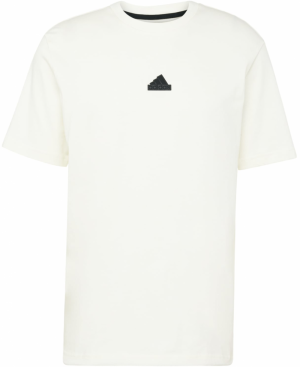ADIDAS SPORTSWEAR Funkčné tričko 'CE Q1'  tmavosivá / čierna / biela