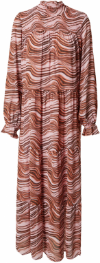 MSCH COPENHAGEN Šaty 'Panthea'  svetlooranžová / tmavooranžová / ružová