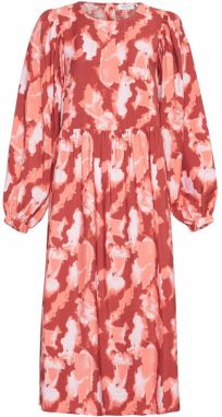 MSCH COPENHAGEN Šaty 'Ladonna'  marhuľová / homárová / svetlooranžová