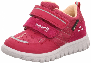 SUPERFIT Tenisky 'SPORT7 MINI'  svetlosivá / brusnicová