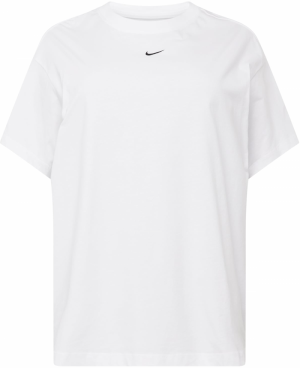 Nike Sportswear Tričko 'Essential'  čierna / šedobiela