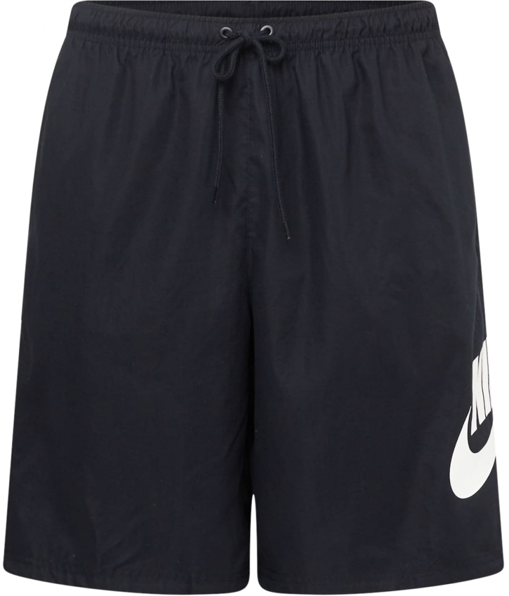 Nike Sportswear Nohavice 'Club'  čierna / biela