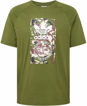 ADIDAS ORIGINALS Tričko 'CAMO TONGUE'  námornícka modrá / olivová / burgundská / biela