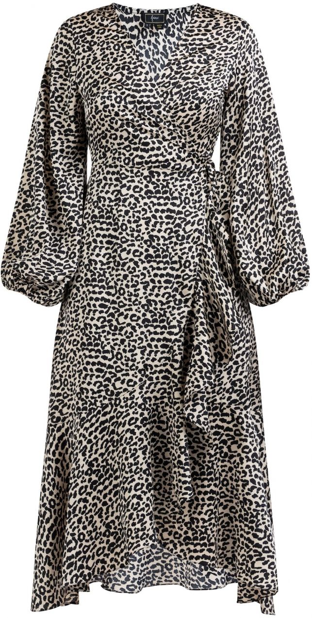 faina Šaty  krémová / čierna