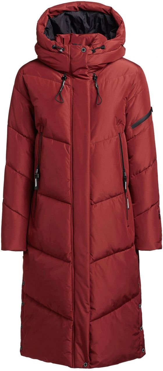 khujo Zimný kabát  tmavočervená