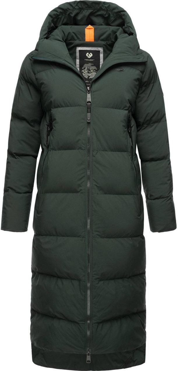 Ragwear Zimný kabát 'Patrise'  tmavozelená
