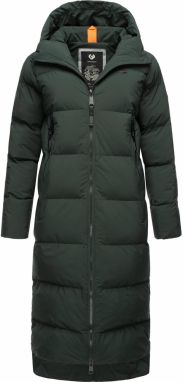 Ragwear Zimný kabát 'Patrise'  tmavozelená