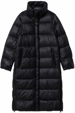 MANGO Zimný kabát 'TOITOI'  čierna