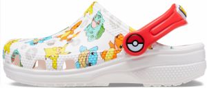 Crocs Otvorená obuv 'Pokemon'  nebesky modrá / žltá / oranžová / biela