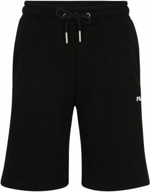 FILA Športové nohavice  čierna / biela