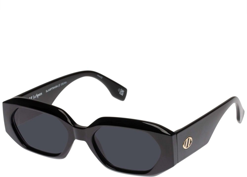 LE SPECS Slnečné okuliare 'Slaptrash'  zlatá / čierna