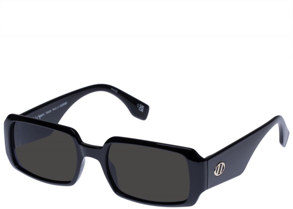 LE SPECS Slnečné okuliare 'Trash Talk'  čierna