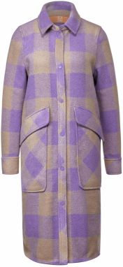 STREET ONE Prechodný kabát  béžová / fialová