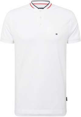 TOMMY HILFIGER Tričko 'MAO'  námornícka modrá / červená / biela
