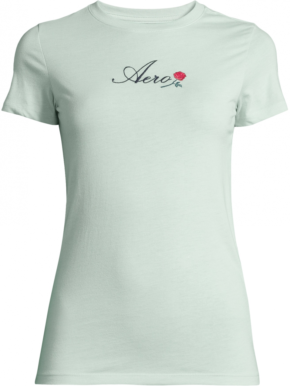 AÉROPOSTALE Tričko 'JULY'  svetlomodrá / zelená / červená / čierna