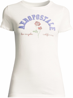 AÉROPOSTALE Tričko  biela