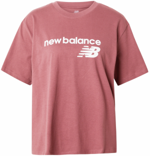 new balance Tričko  ružová / biela