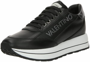 Valentino Shoes Nízke tenisky  striebornosivá / čierna