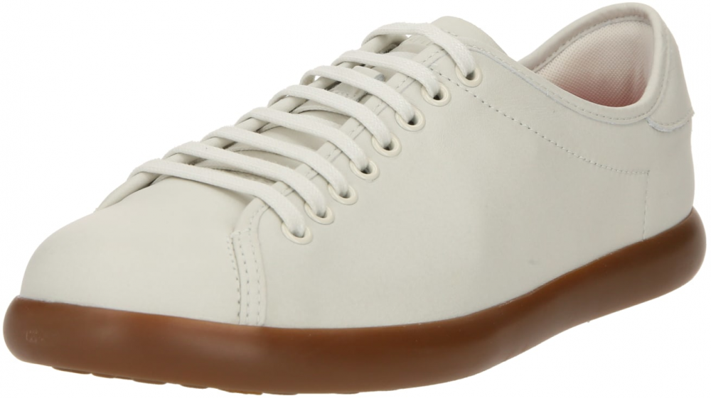 CAMPER Nízke tenisky 'Soller'  hnedá / biela ako vlna