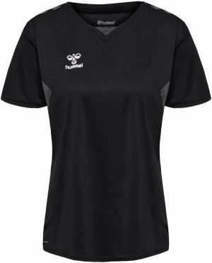 Hummel Funkčné tričko 'AUTHENTIC'  sivá / čierna / biela