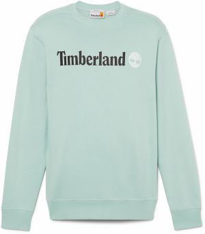 TIMBERLAND Mikina '6A90'  pastelovo zelená / čierna / biela