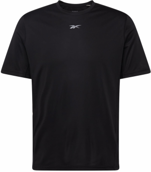 Reebok Funkčné tričko 'Speedwick'  svetlosivá / čierna