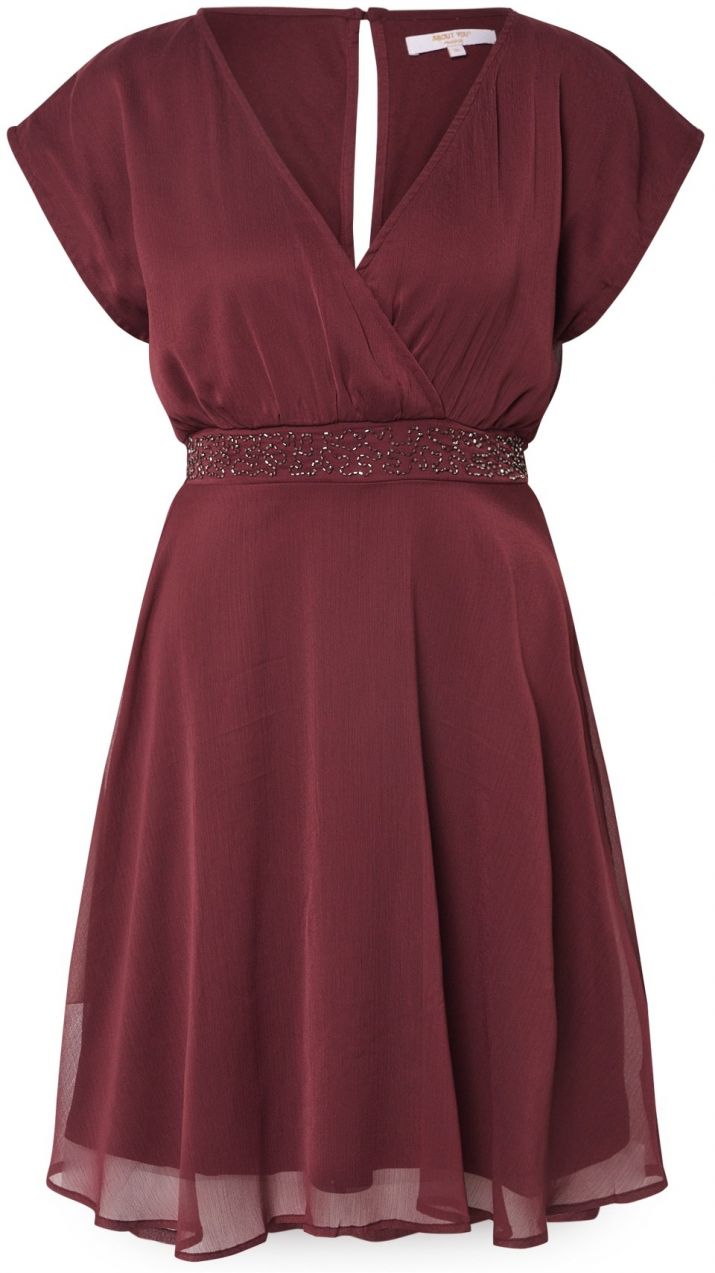 ABOUT YOU Šaty 'Ashley'  bordová