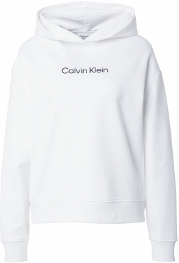 Calvin Klein Mikina 'HERO'  čierna / biela