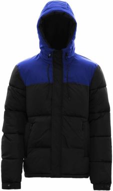 FUMO Zimná bunda  kráľovská modrá / čierna