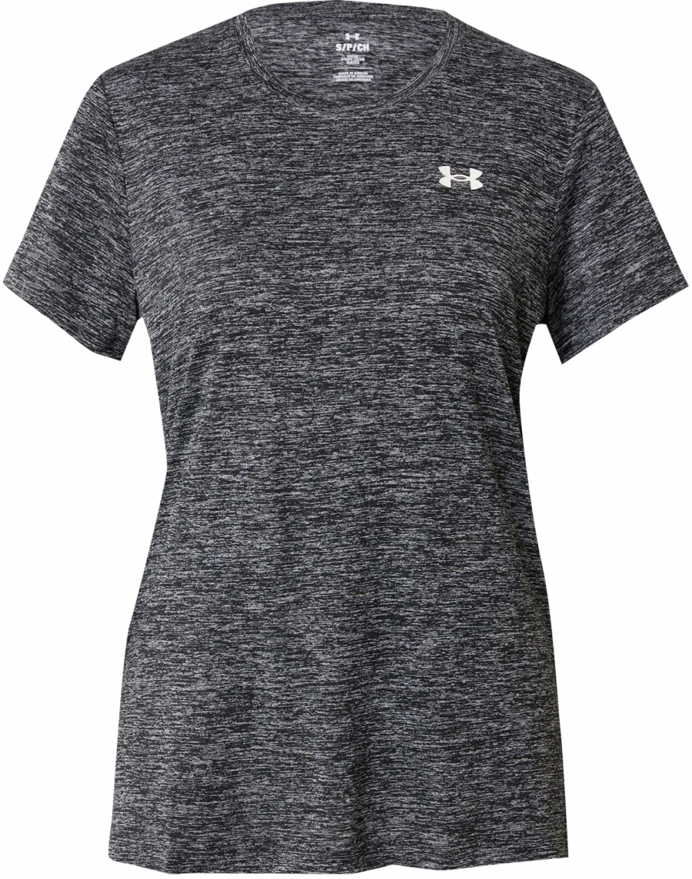 UNDER ARMOUR Funkčné tričko 'Tech Twist'  čierna / biela
