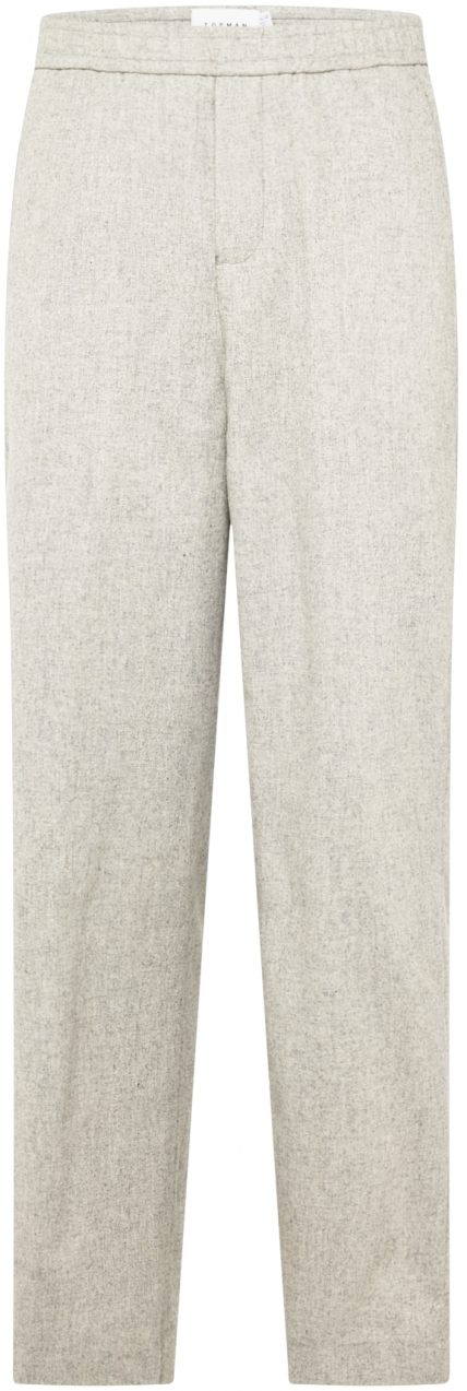 TOPMAN Nohavice  sivá melírovaná