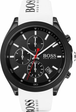 BOSS Black Analógové hodinky  čierna / biela