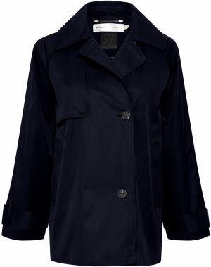 InWear Prechodný kabát 'MinonaI'  námornícka modrá