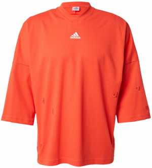 ADIDAS SPORTSWEAR Funkčné tričko 'Embroidery Ice Hockey '  oranžovo červená