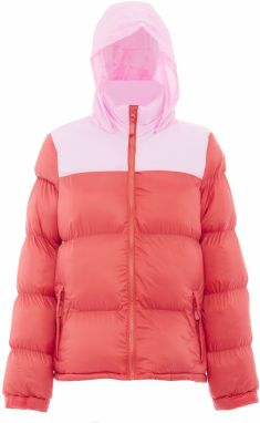 MO Zimná bunda  svetloružová / svetločervená